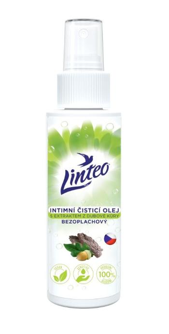 Linteo Intimní čisticí olej s extraktem z dubové kůry bezoplachový 100 ml