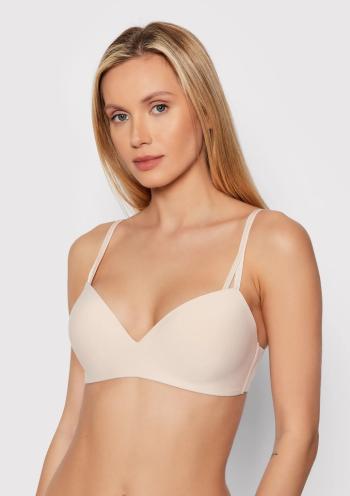 Dámská bezkosticová podprsenka Calvin Klein QF6017 85 D Krémová