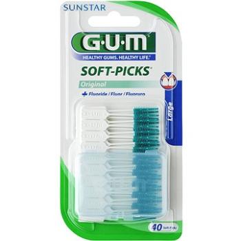 GUM Soft-Picks Large masážní s fluoridy, ISO 2, 40 ks (070942304566)