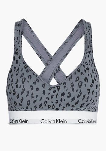 Dámská podprsenka Calvin Klein QF1654E M Tm. šedá