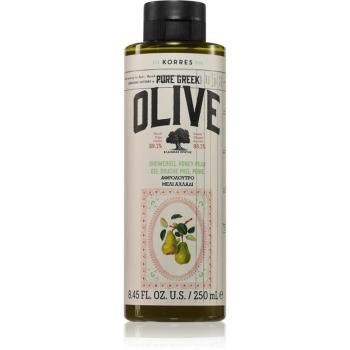 Korres Pure Greek Olive & Honey Pear osvěžující sprchový gel 250 ml