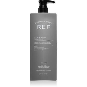 REF Hair & Body šampon a sprchový gel 2 v 1 1000 ml