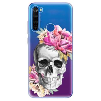 Odolné silikonové pouzdro iSaprio - Pretty Skull - Xiaomi Redmi Note 8T