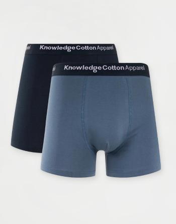 Knowledge Cotton 2 Pack Underwear 1361 China Blue M