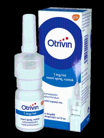 Otrivin 1mg/ml nosní sprej roztok 10 ml