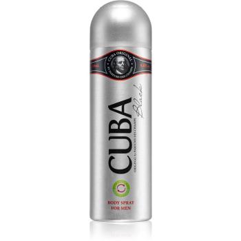 Cuba Black deodorant ve spreji pro muže 200 ml