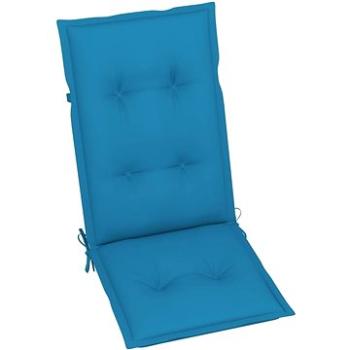 Podušky na zahradní židle 2 ks modré 120 x 50 x 7 cm (314245)