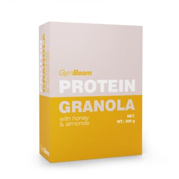 Proteinová granola s medem a mandlemi 5 x 300 g - GymBeam
