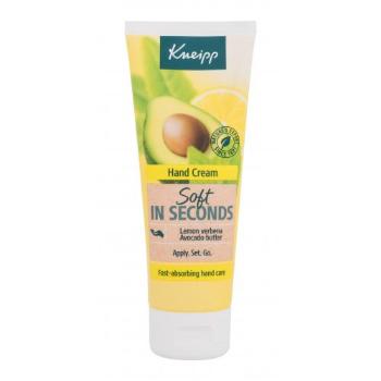 Kneipp Hand Cream Soft In Seconds Lemon Verbena & Apricots 75 ml krém na ruce unisex