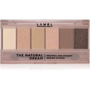 LAMEL The Natural Dream paletka očních stínů odstín N 403 6x1,7 g
