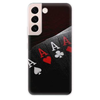 Odolné silikonové pouzdro iSaprio - Poker - Samsung Galaxy S22 5G