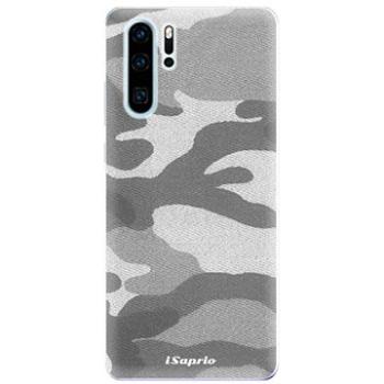 iSaprio Gray Camuflage 02 pro Huawei P30 Pro (graycam02-TPU-HonP30p)