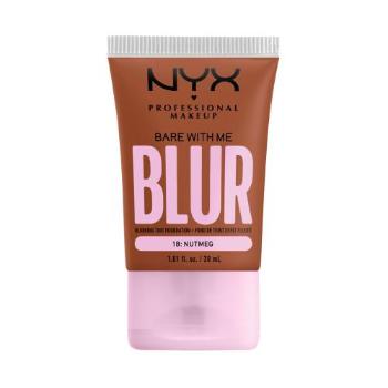 NYX Professional Makeup Bare With Me Blur Tint Foundation 30 ml make-up pro ženy 18 Nutmeg na normální pleť; na smíšenou pleť; na dehydratovanou pleť