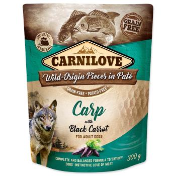 Kapsička CARNILOVE Dog Paté Carp with Black Carrot 300 g