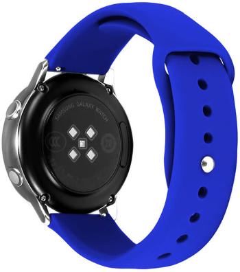 4wrist Silikonový řemínek pro Samsung Galaxy Watch - Royal Blue 20 mm