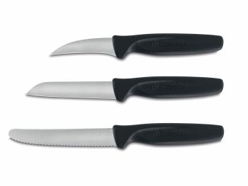 Sada nožů na zeleninu Create Wüsthof černé 3 ks