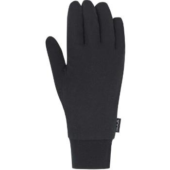 Bula WOOL GLOVE LINER Pánské vnitřní vlněné rukavice, černá, velikost XL