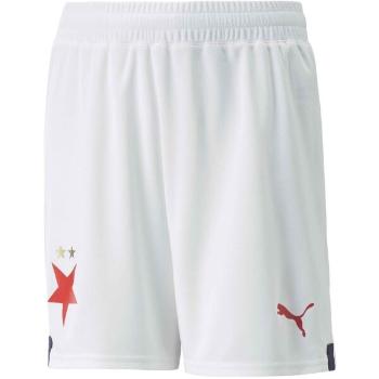 Puma SKS SHORTS REPLICA JR 22/23 Chlapecké fotbalové kraťasy, bílá, velikost 164