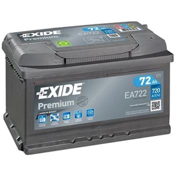 EXIDE Premium 72Ah, 12V, EA722 (EA722)
