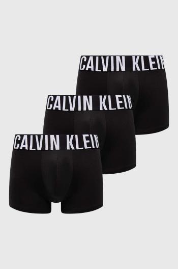 Boxerky Calvin Klein Underwear 3-pack pánské, černá barva, 000NB3775A