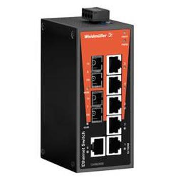 Průmyslový ethernetový switch Weidmüller, IE-SW-BL08T-6TX-2SC