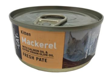 Bravery cat konzerva   KITTEN mackerel/ virgin olive - 5 x 70g