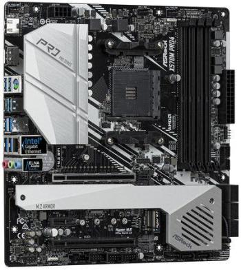 ASRock X570M PRO4 / AM4 / 4x DDR4 DIMM / HDMI / DP / 2x M.2 / USB Type-C / mATX, X570M PRO4