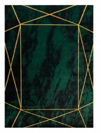 Dywany Łuszczów Kusový koberec Emerald 1022 green and gold - 180x270 cm Zelená