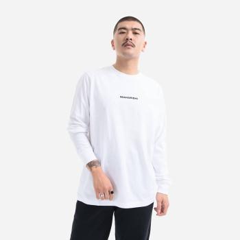 Pánské tričko Maharishi Miltype Embroider Longsleeve T košile 9162 WHITE