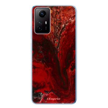 Odolné silikonové pouzdro iSaprio - RedMarble 17 - Xiaomi Redmi Note 12S