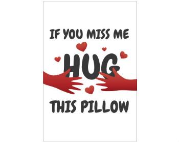 Plakát 61x91 Ikea kompatibilní Hug this pillow