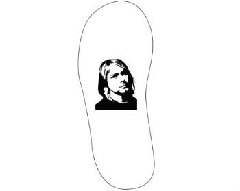 Sandály-žabky Kurt Cobain