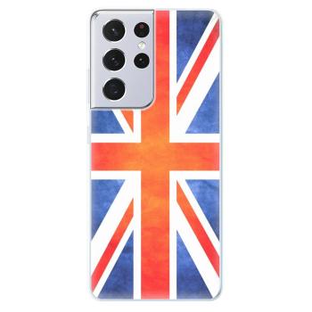 Odolné silikonové pouzdro iSaprio - UK Flag - Samsung Galaxy S21 Ultra