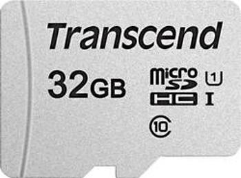 Paměťová karta microSDHC, 32 GB, Transcend Premium 300S, Class 10, UHS-I, UHS-Class 1