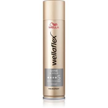 Wella Wellaflex Shine & Hold lak na vlasy 400 ml