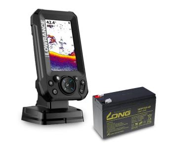 Lowrance Echolot Eagle 4X se Sondou Bullet + baterie ZDARMA