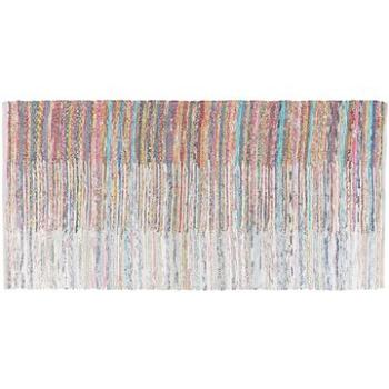 Barevný tkaný bavlněný koberec 80x150 cm MERSIN, 57558 (beliani_57558)
