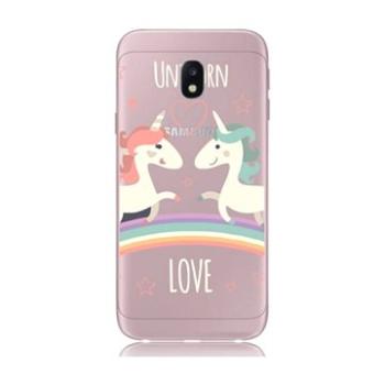 TopQ Samsung J7 2017 pevné Unicorn Love 21070 (Sun-21070)