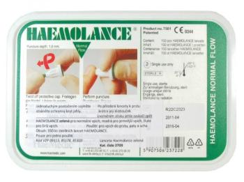 Haemolance Lancety 2703+ Plus pro dosp.zelené 100 ks