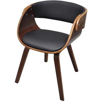 Jídelní židle ohýbané dřevo a umělá kůže (240708)