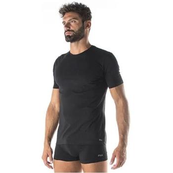 Fila MEN T-SHIRT Pánské tričko, černá, velikost L