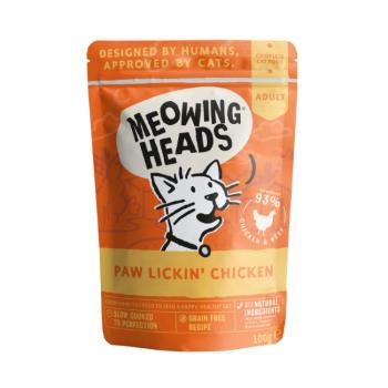 Meowing Heads  kapsa  PAW LICKIN´ chicken - 100g