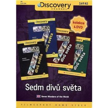 Sedm divů světa /papírové pošetky/ (4DVD) - DVD (7025)
