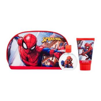 Marvel Spiderman Set dárková kazeta toaletní voda 50 ml + sprchový gel 100 ml + kosmetická taštička pro děti