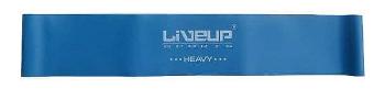 Aerobic guma LiveUp 5 cm - modrá
