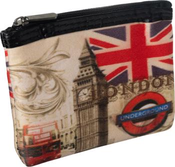 LOREN BAREVNÁ PENĚŽENKA S MOTIVEM LONDON R002 528-2 Velikost: ONE SIZE