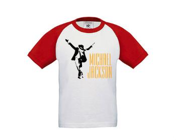 Dětské tričko baseball Michael Jackson