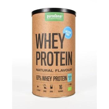 BIO Whey Protein Lactose Free 400 g přírodní - Purasana