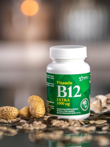 Doplněk stravy Vitamín B12 Extra Nutricius (90 tablet)