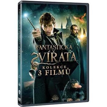 Fantastická zvířata 1-3 (3DVD) - DVD (W02512)